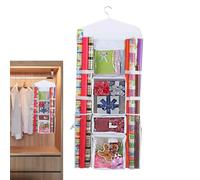 Wrapping Paper Storage Containers, Craft Supplies Storage, Poster Storage Containers, Space Saving Wrapping Paper Organizer 43x101cm/16.93x39.76 inches for Door Back Bedroom Closet