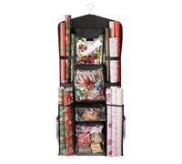 Wrapping Paper Storage, Double-Sided Wrap Organizer, Hangable Wrap Holder, Long Craft Roll Organizer, Wrapping Bag Container, Closet Door Wrap Storage, Craft Roll Organizer, Wrapping Paper Organizer,