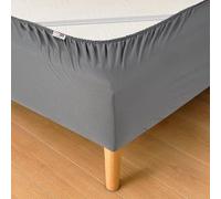 WRAPPYBAG Cubre Somier 180 x 200 con Elásticos - Renueva y Moderniza tu Antiguo Somier - Color Antracita - 6 Tamaños Disponibles