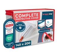 Wrappybag Funda Antichinches Colchon - Antiacaros Impermeable 140x200x30