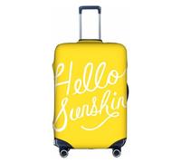 Wratle Funda protectora elástica para maleta, para equipaje de 18 a 30 pulgadas, flores de amapola, Goodlooking Hello Sunshine, XL