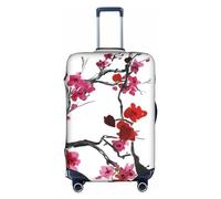 Wratle Funda protectora elástica para maleta, se adapta a equipaje de 45,7 a 76,2 cm, diseño de tiburón, Cherry Japanese Cherry Blossom, XL