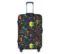 Wratle Fundas protectoras elásticas para maleta, para equipaje de 45,7 a 76,2 cm, cuestionario de matemáticas, Prueba de matemáticas, L