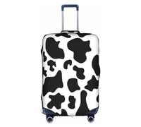 Wratle Fundas protectoras elásticas para maleta, para equipaje de 45,7 a 76,2 cm, cuestionario de matemáticas, vaca, XL