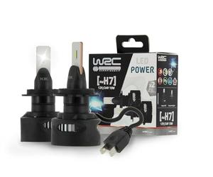 WRC 007551-2 bombillas LED H7 12 V/24 V 19 W, lámpara automotriz potente
