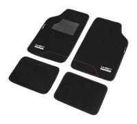 WRC Alfombrilla universal negro/rojo Moqueta cosida (Ref: 007592)