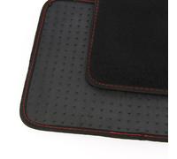WRC Alfombrilla universal negro/rojo Moqueta cosida (Ref: 007592)