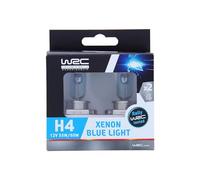 WRC =D7:D39WRC 007552 2 bombillas de coche H4 55/60W - Xenon Blue Light - Luces de carretera, luces de cruce, antiniebla delantera