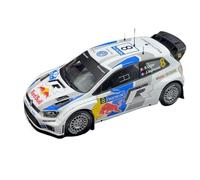 WRC para Volkswagen Polo, Simulación De Carreras De Aleación, Modelo 1/43, 2013, Colección IXO