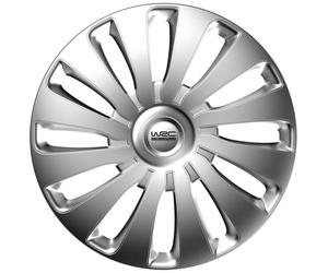 WRC Tapacubo rueda 14.0 pulgadas, cantidad : 4, gris/plata (Ref: 007584)