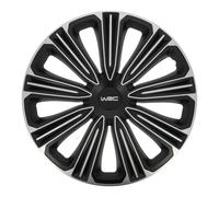 WRC Tapacubo rueda cantidad : 4, Negro (Ref: 007491)