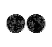 WRDFZASB Alfombrilla adhesiva de fibra de carbono suave for taza de agua, compatible con Fiat 500, Abarth 595, Renault, Dodge, SRT, RAM, DEMON y Jaguar.(Forged Carbon,For 6.5cm)