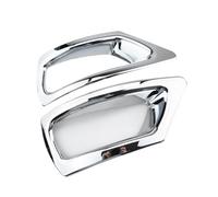 WRDFZASB Cubierta de luz antiniebla trasera de ABS plateada for Dodge Journey, JUCV, Fiat Freemont (2013, 2014, 2015, 2016, 2017, 2018, 2019 y 2020)