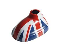 WRDFZASB Embellecedor Exterior de coche, cubierta decorativa for antena, pegatina, accesorios de estilo de coche compatibles con MINI One Cooper S SD JCW R56 R55(Union Jack-S,R56)