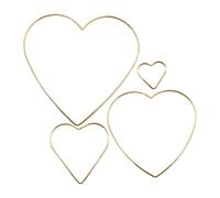 Wreath Rings, Gold Moon Macrame Set, Christmas Craft Rings for Decoration, Project Feature, Easy Use Tool, Artistic Accessory, Holiday Accessory for Home School and Art