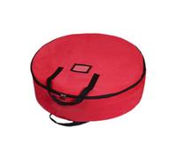 Wreath storageContainer - Christmas Garland Organizer Box, Heavy Duty storageCase, Holiday Decoration Holder, Durable Garland storageWith Handles | Practical Wreath Box For Ornaments Toys Under Bed