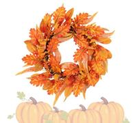 Wreaths For Front Door Autumn Maple Leaves Sign Decor For Window