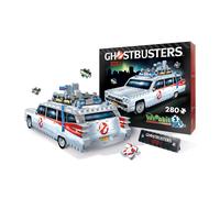 WREBBIT 3D - Ghostbusters Ecto-1 3D Jigsaw Puzzle - 280 Pieces
