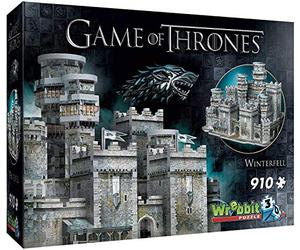 Wrebbit3D, Game of Thrones: Winterfell (910pc), 3D Puzzle, Ages 14+