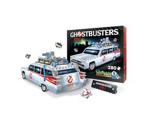 Wrebbit3D, Ghostbusters: ECTO-1 (280pc), 3D Puzzle, Ages 14+