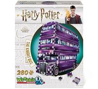 WREBBIT3D , Harry Potter: Knight Bus (280pc), 3D Puzzle, Ages 14+