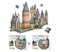 Wrebbit3d Hogwarts Castle 3D Puzzle for Teens and Adults | Great Hall Astronomy Tower Bundle | 1725 Jigsaw Puzzle Pieces | Not Just an Ordinary Model Kit for Adults | Great Gift for Harry Potter Fans