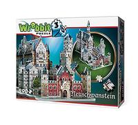 WREBBIT3D , Neuschwanstein Castle (890pc), 3D Puzzle, Ages 14+