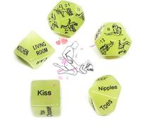 WreGmgg ̣ σ Brillo Nocturno Negro, Tesoro Verde De 5 Dados, Brillo De Autoridad-R035