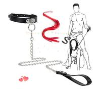 WreGmgg ̣ σ Collar Feliz con Accesorios Rojos para Mayor Glamour - E098