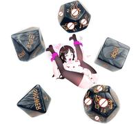 WreGmgg- ̣ σ Dados Negros Clásicos, ¡Ilumina La Diversión del Juego!