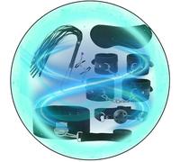 WreGmgg 7 Juegos De Entrenamiento Esenciales De Pilates para Diversas Combinaciones Posibles, Adecuados para Uso En El Ejercicio En Casa - Q (Negro)