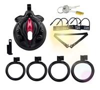 WreGmgg Accesorio De Jaula Protectora De Entrenamiento De Fitness Masculino, con Correa Auxiliar, 4 Accesorios De Anillo Reemplazables, Mejora La Fuerza Muscular, Regalo De Pareja - D9