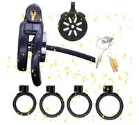 WreGmgg Accesorio De Jaula Protectora De Fitness De Resina Negra, Mejora La Resistencia Muscular, Adecuado para Deportes De Interior, Regalo De Pareja - D4