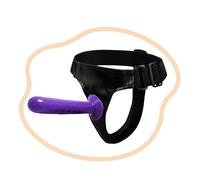 WreGmgg Accesorio De Varilla De Silicona PúRpura De Las Mujeres Correa Ajustable, Pantalones PortáTiles PortáTiles DiseñO + Z + 11 (S)