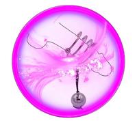 WreGmgg Acero Inoxidable Masculino 25mm Bola De Rodamiento De Peso + Accesorio De Anillo De Fitness, Camisa De Bola Masculina con Dureza Muscular Mejorada - D7 (Bola úNica 25mm + 40mm)