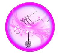 WreGmgg Acero Inoxidable Masculino 25mm Bola De Rodamiento De Peso + Accesorio De Anillo De Fitness, Camisa De Bola Masculina con Dureza Muscular Mejorada - D7 (Bola úNica 25mm + 35mm)