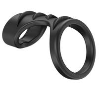 WreGmgg Anillo De Rally Polideportivo De Silicona Negra, ¡Todo para Dar Forma Y Entrenar CóModamente! -Z