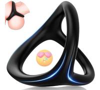 WreGmgg Anillo Deportivo De Silicona Y - Mejora Del DiseñO Antideslizante Y Resistente Al Desgaste De Un Solo Paquete Deportivo Regalo De Fitness Imprescindible Para Deportes Originales Negros - Z