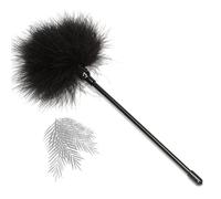 WreGmgg Bdsm Pluma Palo Multifuncional CláSico Negro Deportes De Interior Pluma Palo, Manija CóModa, Regalo De Pareja - D-1