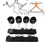 WreGmgg CinturóN De Fitness del Dormitorio, Kit De PráCtica De Cama De Yoga, CombinacióN De Fitness De Yoga, Regalo De Pareja - H