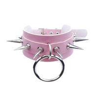 WreGmgg Collar con UñAs Incrustadas - Accesorios Personalizados - Piezas Individuales - AleacióN Cuero - Broche - Regalo Original De La Fiesta, Accesorios De Rendimiento - Z