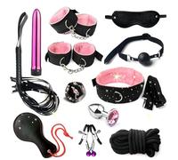 WreGmgg Conjunto De Deportes Al Aire Libre Ajustable De Nylon De 12 Piezas De Comodidad, Entrenador De Cola + Cuerda De Nylon Hecha A Mano + Cuello, Regalo De Pareja - D2