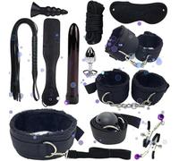 WreGmgg Conjunto De Nylon De 12 Piezas, Conjunto De Entrenamiento De Dormitorio, Regalo De Pareja - D6 (Negro)