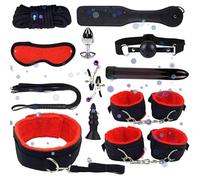 WreGmgg Conjunto De Nylon De 12 Piezas, Conjunto De Entrenamiento De Dormitorio, Regalo De Pareja - D6 (Rojo)