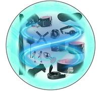 WreGmgg Correa EróTica 12 Piezas Kit De Cuero Liso para El Hogar, Accesorios De Entrenamiento De Pilates, con Cuerda De Estiramiento Ajustable - Q (Rosa) -E12c25