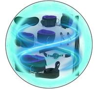 WreGmgg Correa EróTica 7 Piezas Yoga Pilates Trainer Kit, Accesorio Ajustable para Ejercicios De Cuerpo Completo En Casa - Q (PúRpura) -E12c25