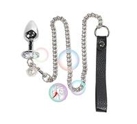 WreGmgg Entrenador cónico de Acero Inoxidable, Que consiste en Accesorios de tirado de Cadena, Forma de Campana de Diamante Z + 40