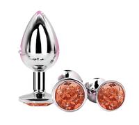 WreGmgg Entrenador De Cadera De Acero Inoxidable 3pcs, Conjunto De Mejora De La Dureza Muscular - D-2 (Naranja)