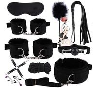 WreGmgg Juego De 10 Accesorios Deportivos De Nylon Negro - Equipo De Fitness Multifuncional, Ligero Y Duradero-Z