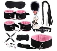 WreGmgg Juego De 10 Accesorios Deportivos De Nylon Rosa - Equipo De Fitness Multifuncional, Ligero Y Duradero -Z